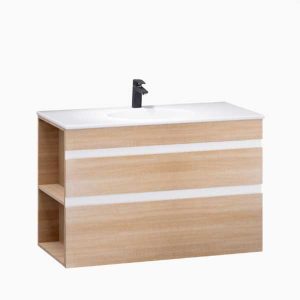 Bộ Tủ Chậu Lavabo Caesar LF5028 + EH15028DDLW7V