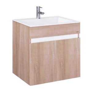 Bộ Tủ Chậu Lavabo Treo Tường Caesar LF5017 + EH15017AW7V