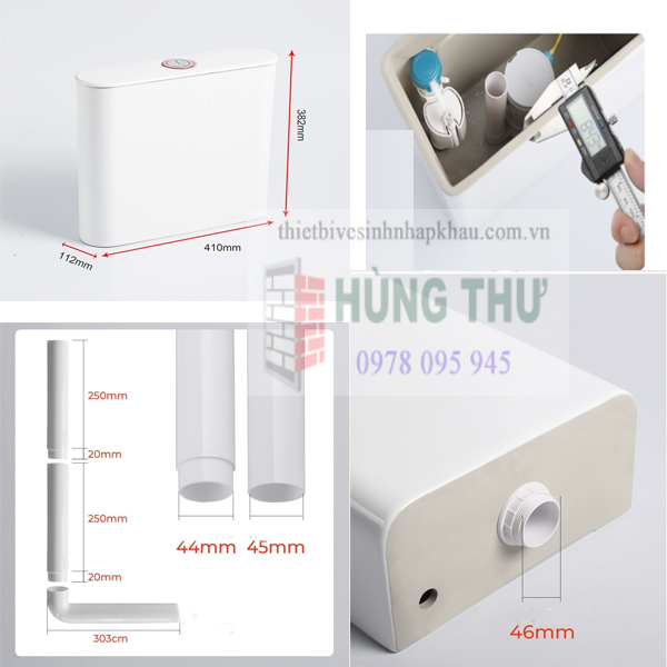 Két treo bằng sứ cho xí xổm SWASS SW501 2 Két treo bằng sứ cho xí xổm SWASS SW501