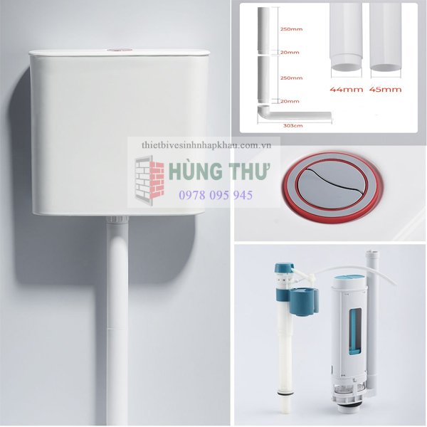 Két treo bằng sứ cho xí xổm SWASS SW501 1 Két treo bằng sứ cho xí xổm SWASS SW501