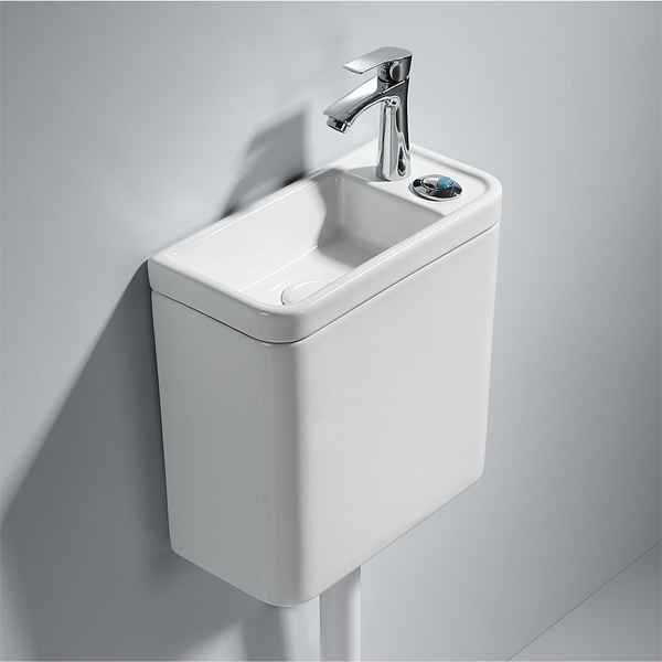 Két treo bằng sứ cho xí xổm SWASS SW503 ( két treo két hợp lavabo,chậu rửa tay ) 3 Két treo bằng sứ cho xí xổm SWASS SW503 ( két treo két hợp lavabo,chậu rửa tay )