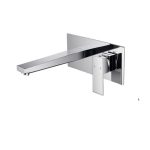 Vòi chậu Lavabo âm tường Haruki HR117 C - màu crom