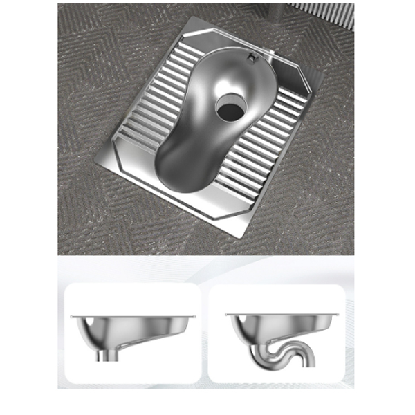 Xí xổm Inox SU 304 SWASS - SW 514 2 Xí xổm Inox su304 Swass SW 514