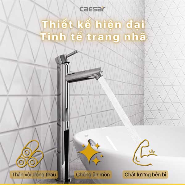 Vòi Lavabo Lạnh Caesar B041CU