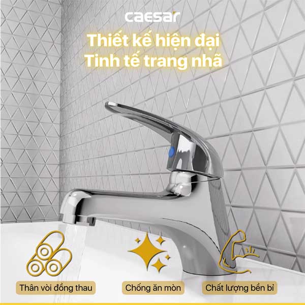 Vòi Lạnh Lavabo Caesar  B109CU