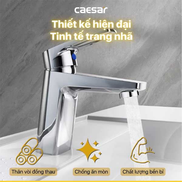 Vòi Lạnh Lavabo Caesar B119C