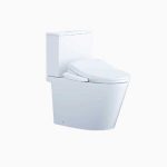 Bồn Cầu 2 Khồi Kết Hợp Nắp Thông Minh Caesar CD1342 + TAF400H