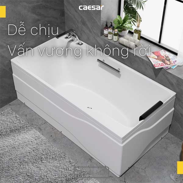Bồn Tắm Chân Yếm 1,7 Mét Caesar AT0870R