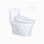 Bồn Cầu 1 Khối Nắp Rửa Thông Minh  Caesar  C1395F + TAF610H