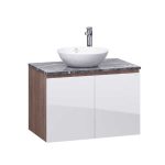 Bộ Tủ Chậu Lavabo Caesar Treo Tường L5215 + EH48002AWV
