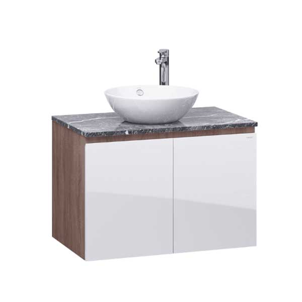Bộ Tủ Chậu Lavabo Caesar Treo Tường L5215 + EH48002AWV 4 Bộ Tủ Chậu Lavabo Caesar Treo Tường L5215 + EH48002AWV