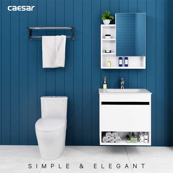 Bộ Tủ Chậu Lavabo Caesar LF5030 + EH15030AV 