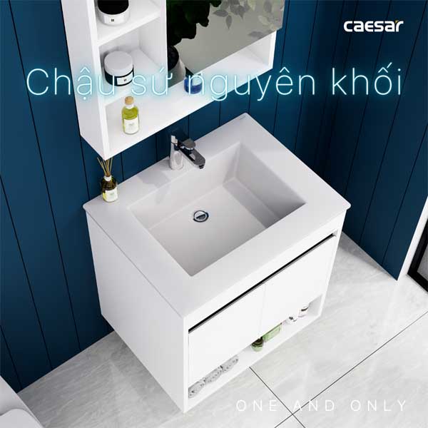 Bộ Tủ Chậu Lavabo Caesar LF5030 + EH15030AV 