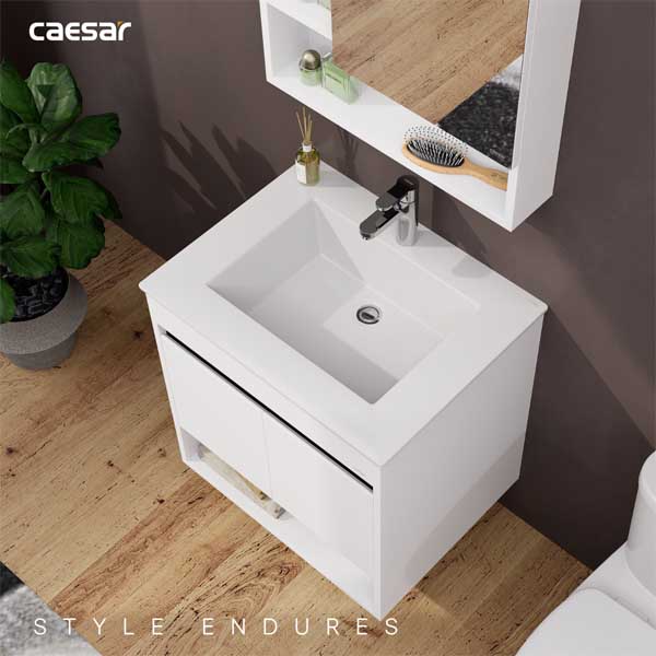 Bộ Tủ Chậu Lavabo Caesar LF5030 + EH15030AV 4 Bộ Tủ Chậu Lavabo Caesar LF5030 + EH15030AV