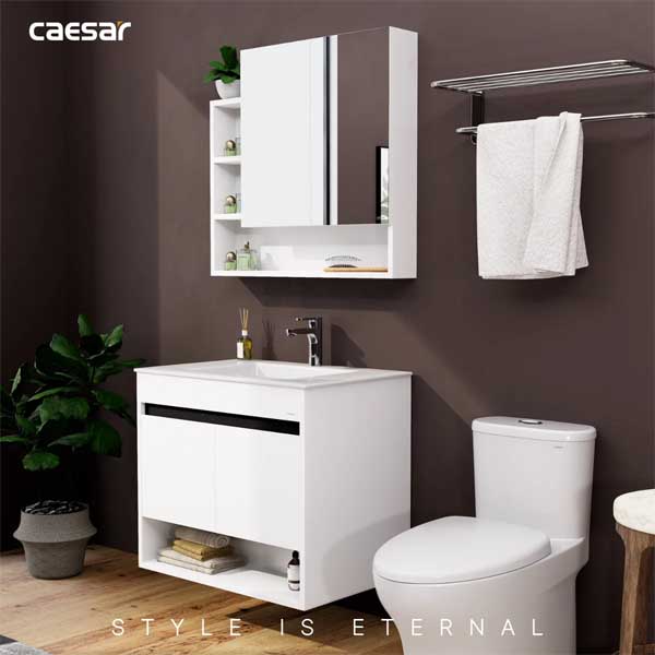 Bộ Tủ Chậu Lavabo Caesar LF5032 + EH15032AV 