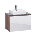 Bộ Tủ Chậu Lavabo Treo Tường Caesar LF5263 + EH48001AWV