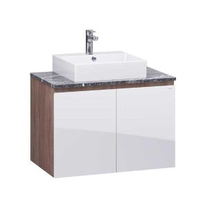 Bộ Tủ Chậu Lavabo Treo Tường Caesar  LF5263 + EH48001AWV