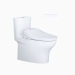 Bồn Cầu 1 Khối Nắp Điện Tử Caesar C1394F + TAF610H