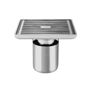 Ga thoát sàn màu inox chải EcoBath EC1067B
