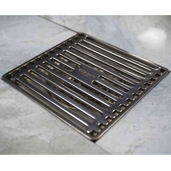 Ga thoát sàn màu inox chải EcoBath EC1087B