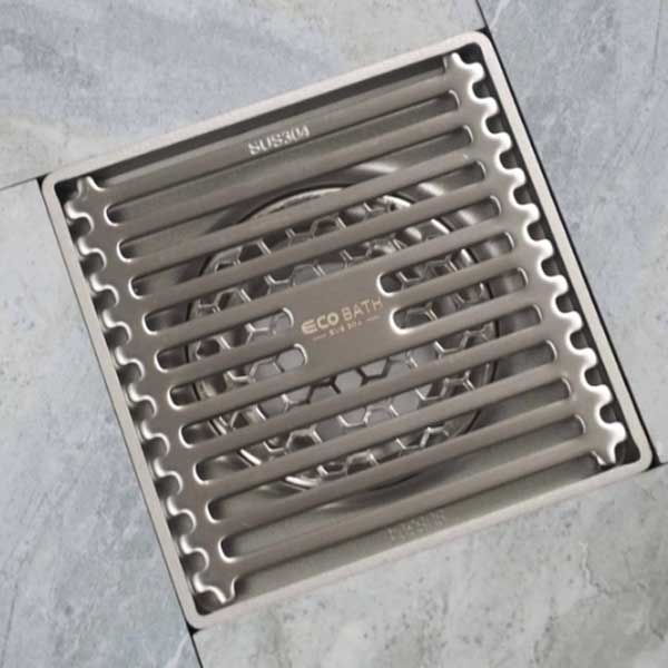 Ga thoát sàn màu inox bóng EcoBath EC1087
