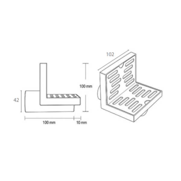 Ga thoát sàn Ecobath EC1091B 2 Ga thoát sàn Ecobath EC1091B