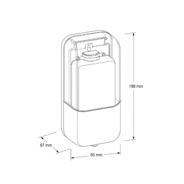 Bình xịt xà phòng Ecobath EC6507W 2 Bình xịt xà phòng Ecobath EC6507W