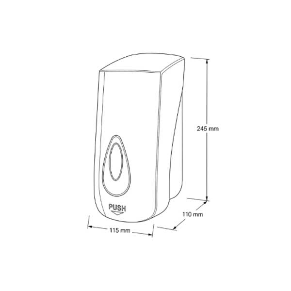 Bình xịt xà phòng Ecobath EC6509W 2 Bình xịt xà phòng Ecobath EC6509W